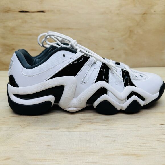 NEW adidas Crazy 8 Low White Black Retro Mens IG2032 sz 12 Basketball Shoes main image 8